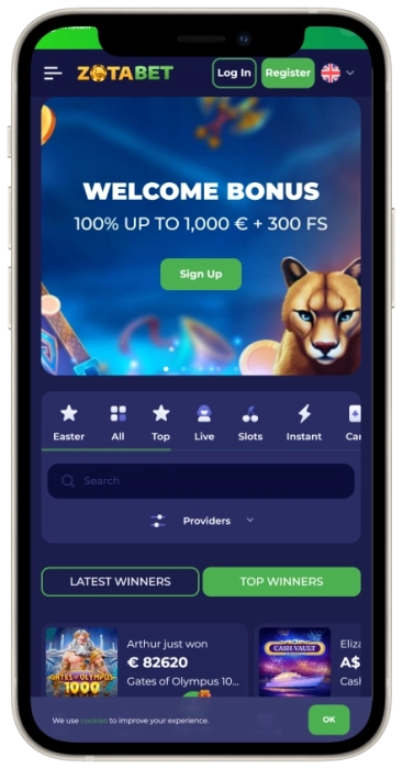 Zotabet Mobile App
